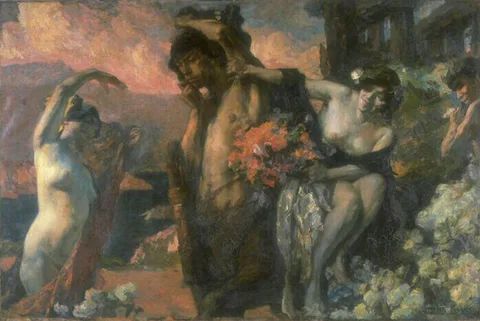 Clovis Cazes, The Old Procession