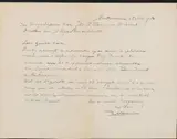 Klaas van Leeuwen, Brief aan jonkheer Hendrik Teding van Berkhout (1879-1969)