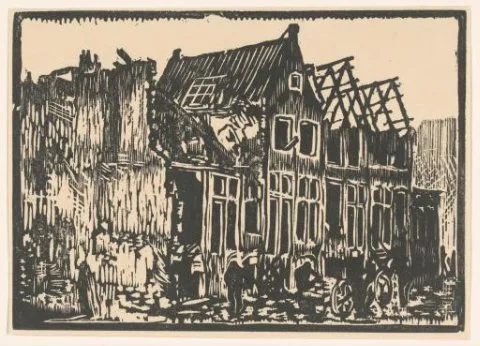 Henri Van Straten, Huizen en bouwvallen