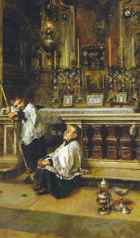 Anselmo Gianfanti, Interior of a church