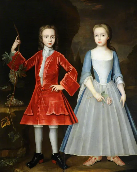 John Verelst, Edward Harpur (1713 – 1761) and his Sister Catherine Harpur, later Lady Gough (d.1740) as Children