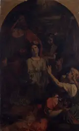 Louis Tytgadt, The Martyrdom of a Saint (sketch)
