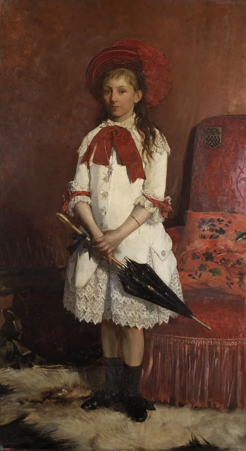 Louis Tytgadt, Portrait of Inès de Kerchove d'Exaerde