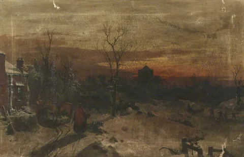 Jane Maria Bowkett, Mountain Pastoral Scene