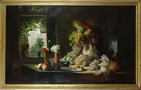 Lucas Victor Schaefels, Still life with game