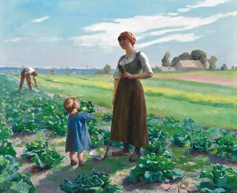 Aimé Perret, My little cabbage!