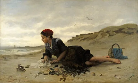 Aimé Perret, The fisherman's daughter
