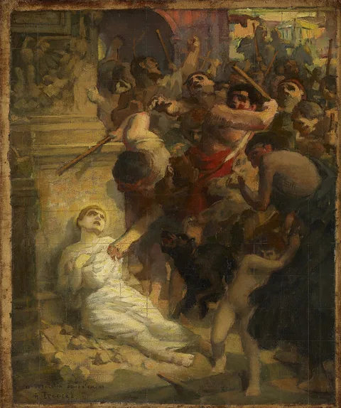 Antony Troncet, The Martyrdom of Saint Tarcisius