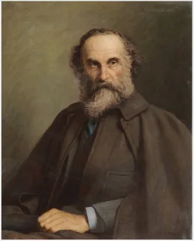 Henry Marriott Paget, Portrait of Dr John Todhunter (1836-1916), Poet and Physician