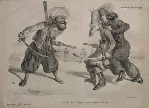 Benjamin Roubaud, Positions of Power on the Question of the Orient