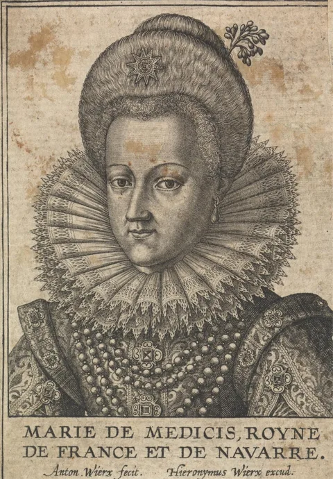 Anton Wierix II, Marie de Médicis, Royne de France et de Navarre