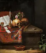 Philipp Sauerland, Vanitas still life.