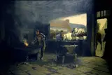 Charles Edouard Frère, Shoeing Forge
