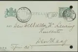 Jan Zoetelief Tromp, Briefkaart aan Willem Leuring