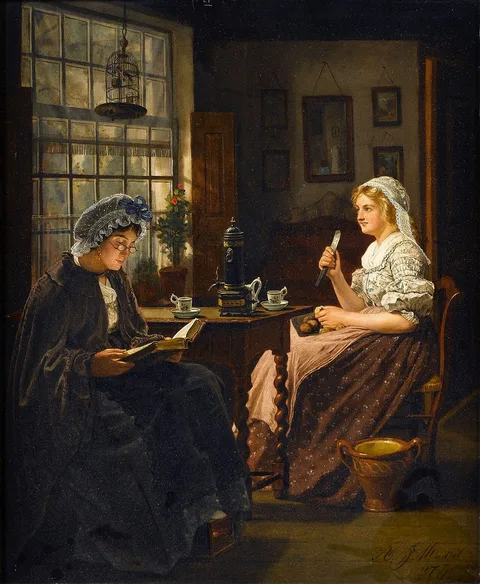 Adrien Jean Madiol, Peeling potatoes