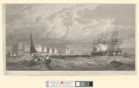 Thomas Abiel Prior, Our national defences, dockyard, Pembroke