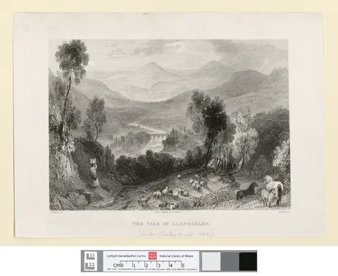 Thomas Abiel Prior, The vale of Llangollen