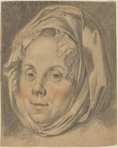 Anton Tischbein, Head of a Matron