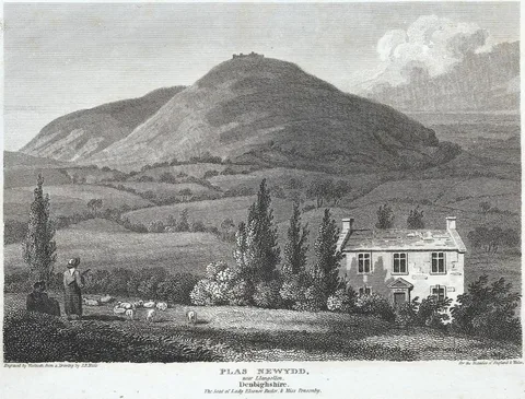 Thomas Woolnoth, Plas Newydd, near Llangollen, Denbighshire: the seat of Lady Eleanor Butler & Miss Ponsonby