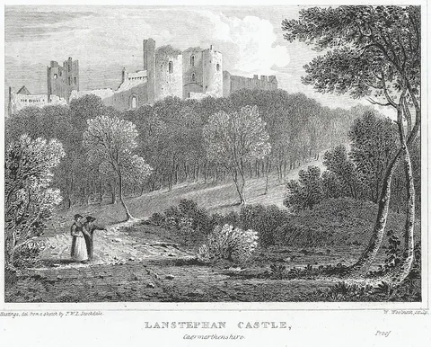Thomas Woolnoth, Lanstephan Castle: Caermarthenshire