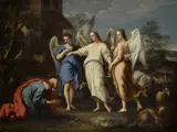 Michelangelo Ricciolini, Abraham and the Three Angels