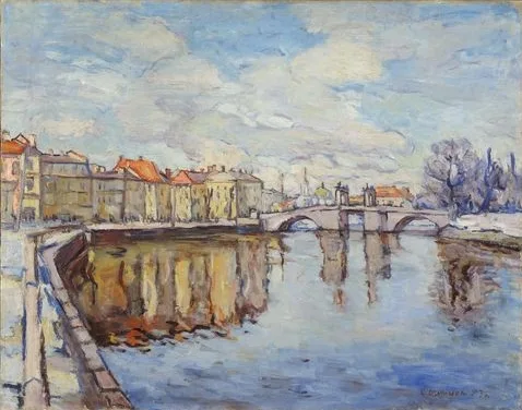 Villem Ormisson, Tartu view