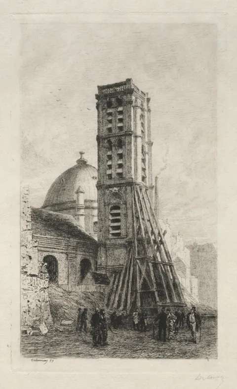 Alfred Delauney, L'Eglise Saint-Roch