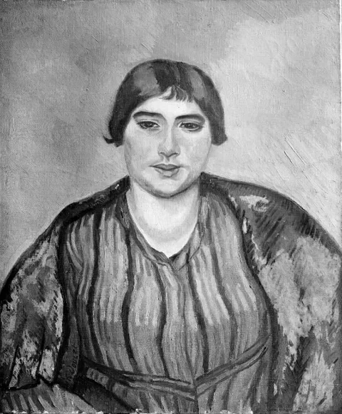 Henri Doucet, Portrait of Honorine