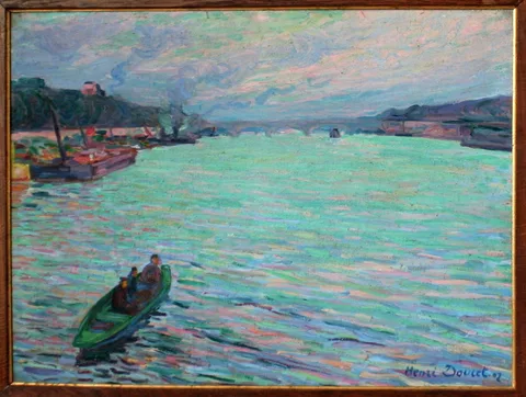 Henri Doucet, The Seine at the Pont d'Austerlitz