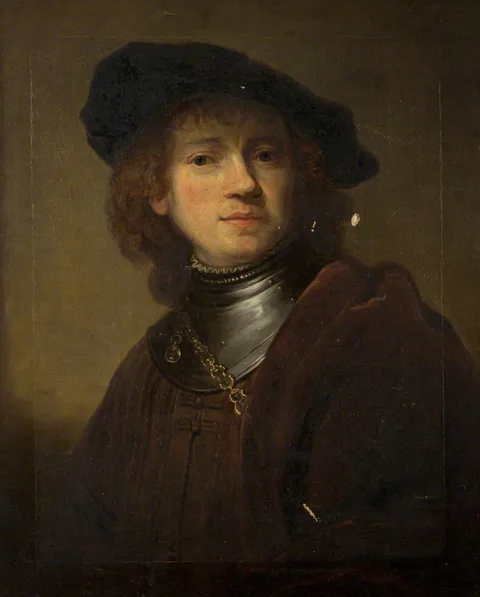 Patrick Allan Fraser, Self Portrait (copy after Rembrandt van Rijn)