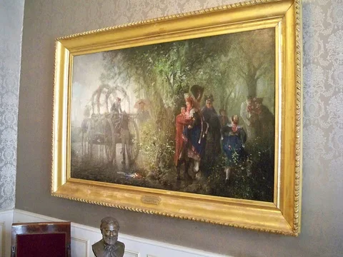 Gustave Jundt, Noce alsacienne surprise par la pluie