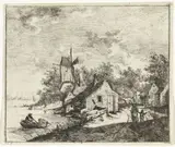 Johannes Huibert Prins, Dorp aan een rivier