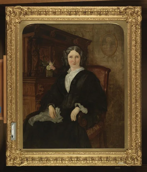 Eyre Crowe, Mrs Eugenie Maria Wynne (Crowe)