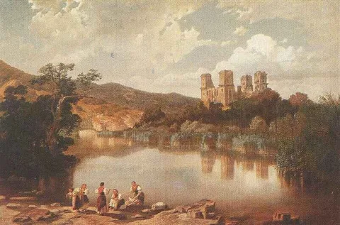 Károly Telepy, The Ruins of Diósgyőr Castle