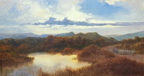 Károly Telepy, The Old Road to Aliga