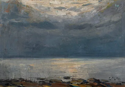 Albert Sirk, Before a Storm