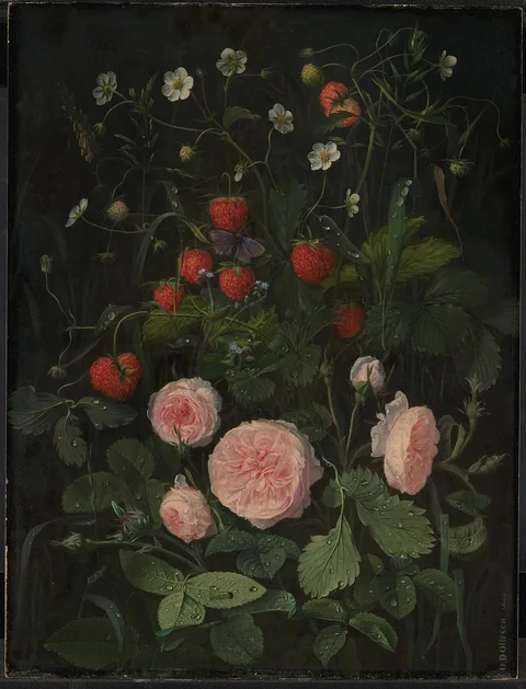 O.D. Ottesen, Roses and Strawberries