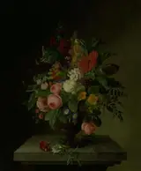 Hanne Hellesen, En vase med blomster