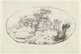 Claes van Beresteyn, Landscape in Oval