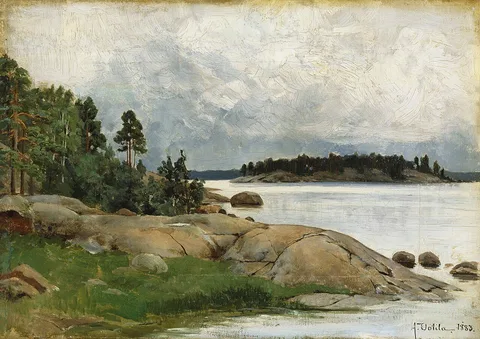Aukusti Uotila, Landscape - Wiasholmen in the Pelling Islands