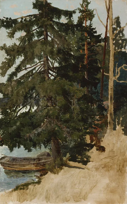 Aukusti Uotila, Landscape from Tavastia ; Unfinished