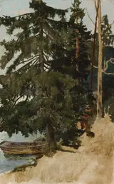 Aukusti Uotila, Landscape from Tavastia ; Unfinished