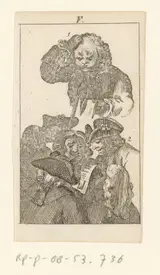 Ernst Ludwig Riepenhausen, Elf schetsen en studies van personen