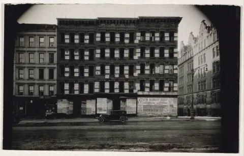 Peter Sekaer, Election posters, 10th Avenue, New York City