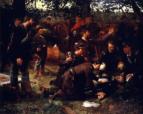 Julian Scott, The Death Of General Sedgwick