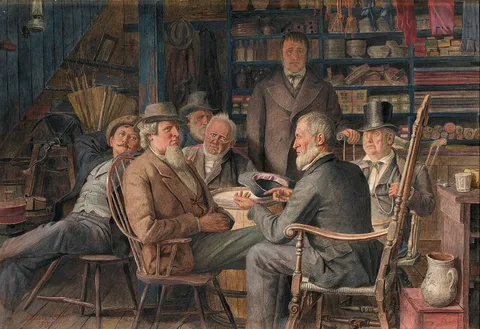 Julian Scott, Village Magnates