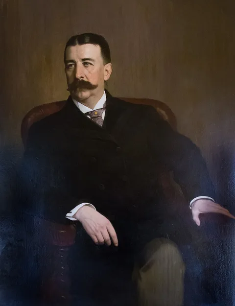 Jared Bradley Flagg, RI Governor D. Russell Brown, 43rd Governor of Rhode Island.