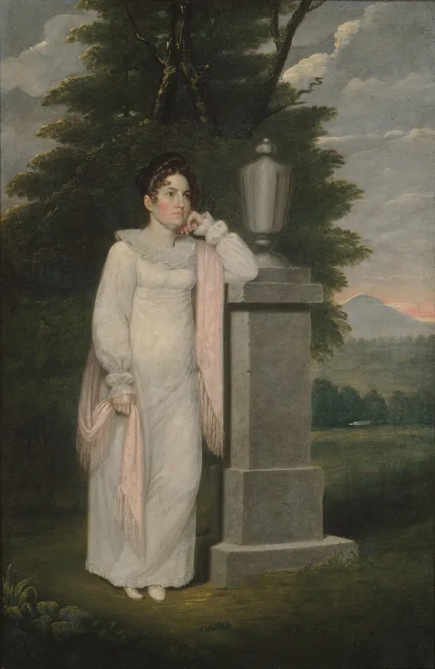 Cephas Thompson, Mrs. Cephas Thompson (Olivia Leonard)