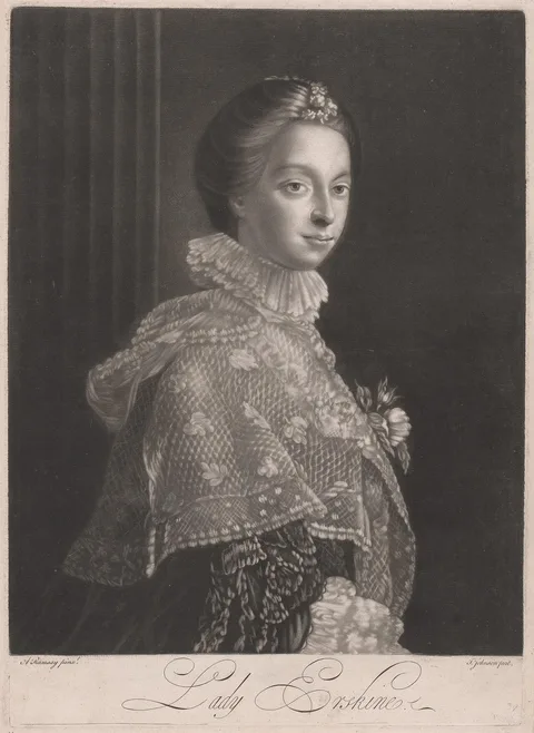 Thomas Johnston, Lady Erskine