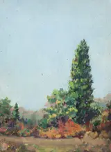 Frederick Oakes Sylvester, Summer landscape